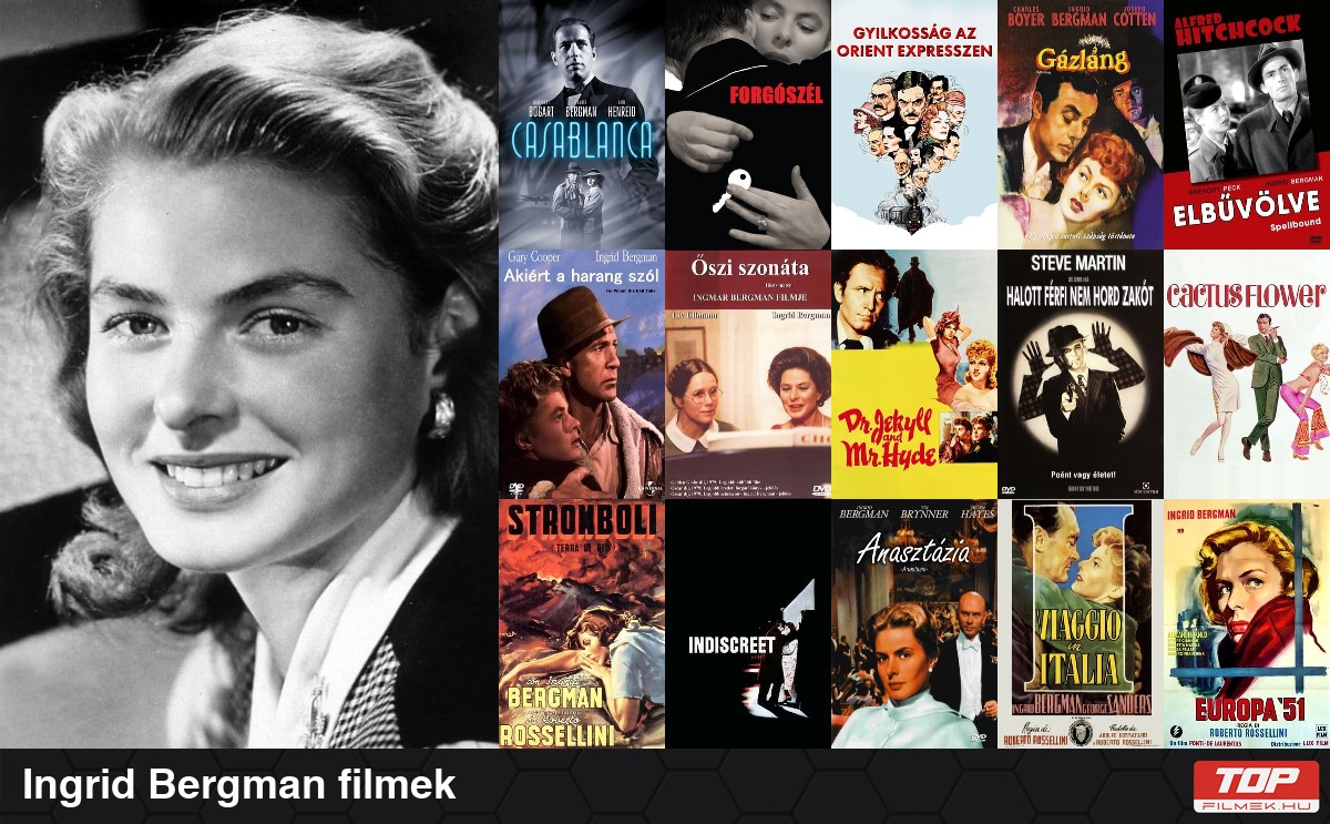 Ingrid Bergman filmek