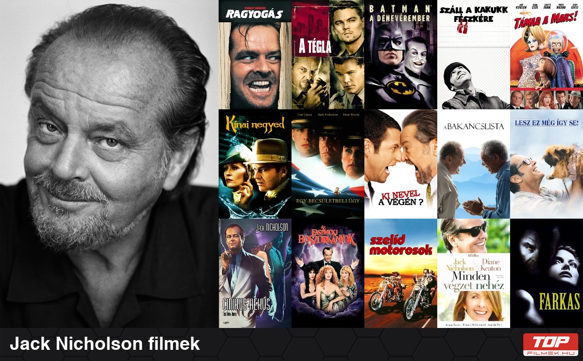 Jack Nicholson filmek