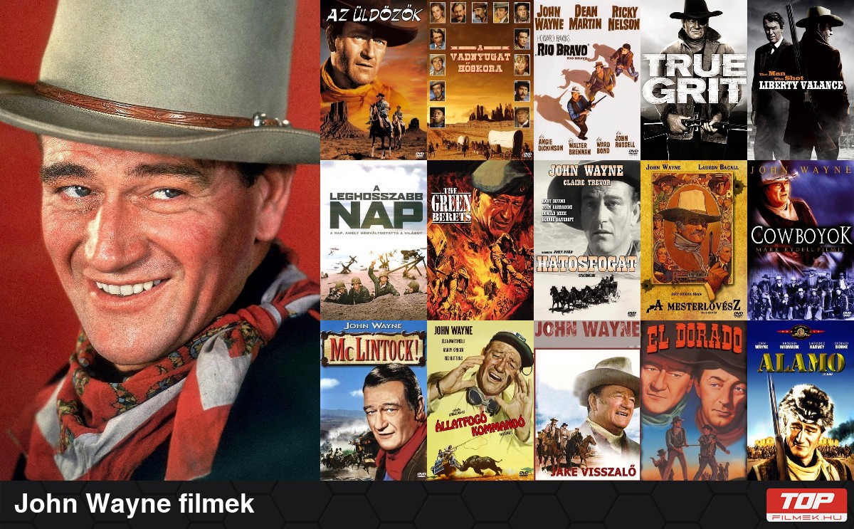 John Wayne filmek