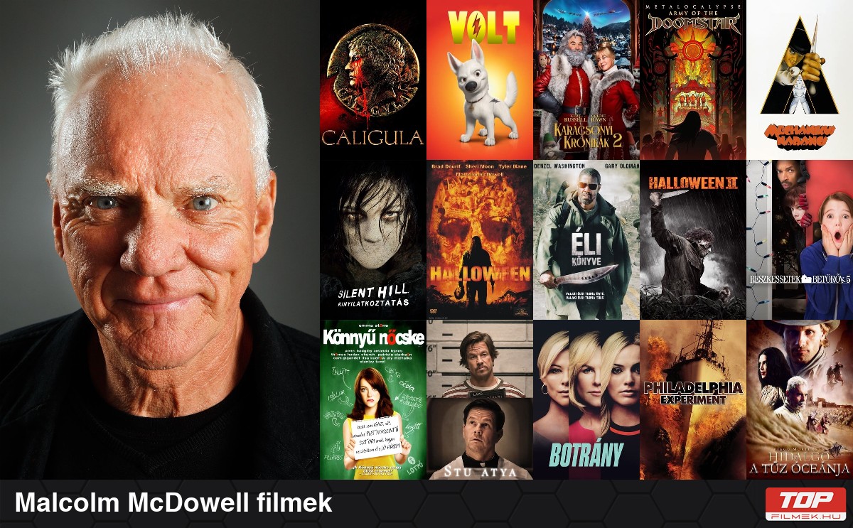 Malcolm McDowell filmek