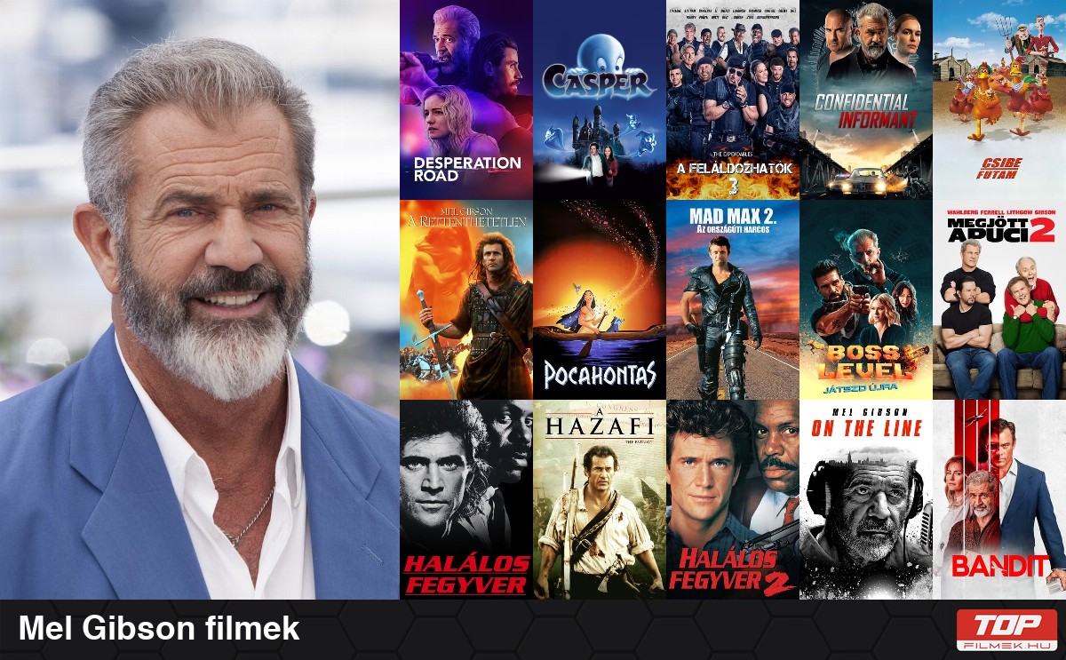 Mel Gibson filmek