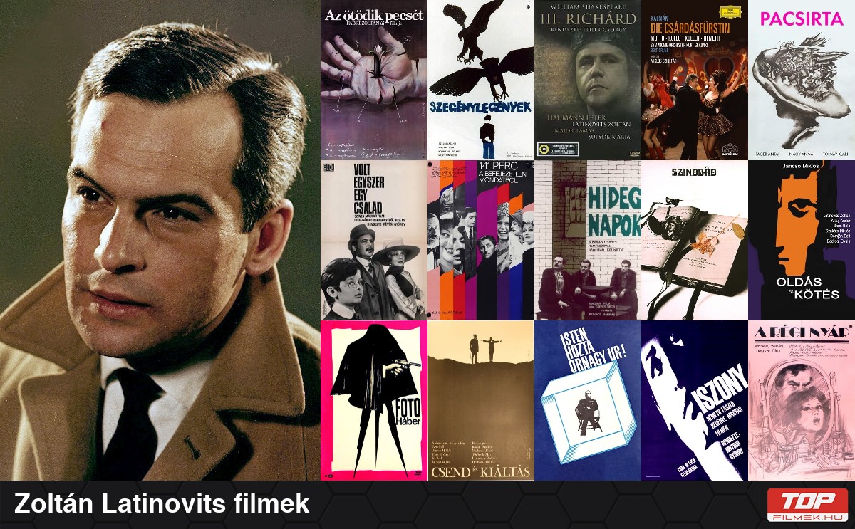 Zoltán Latinovits filmek